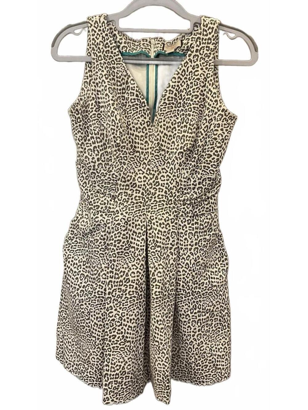 Banana Republic Issa London Collection ZIP Back Sleeveless Dress W/pockets SZ 4